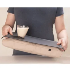Bakke med pude 43x23 cm - Sand