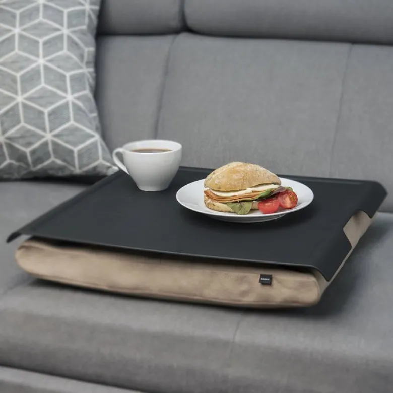 Bakke med pude 46x38 cm - Sand