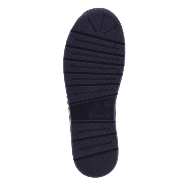 Berkemann herresneaker i strik - Sort