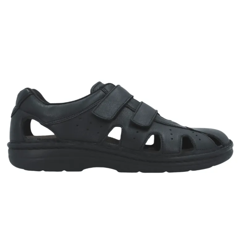 Berkemann lukket herresandal - Sort
