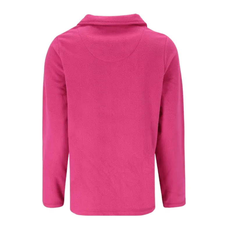 Cardigan i fleece til damer - Pink