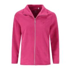 Cardigan i fleece til damer - Pink