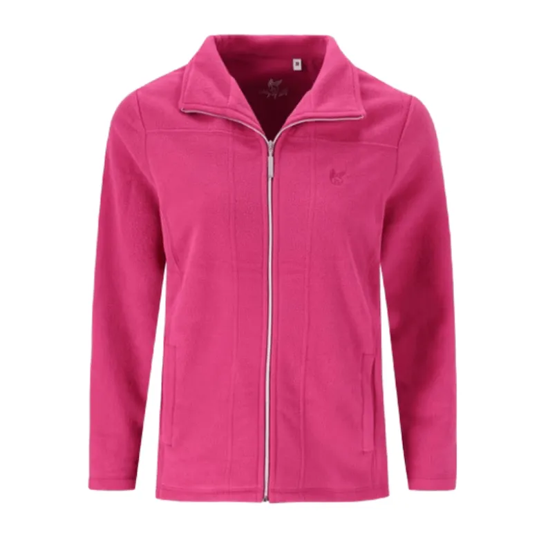 Cardigan i fleece til damer - Pink