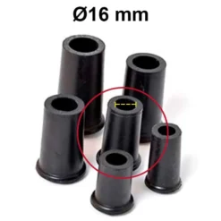 Dupsko Ø16 mm - Sort