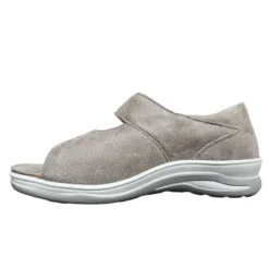 Fidelio damesandal med velcro - Beige