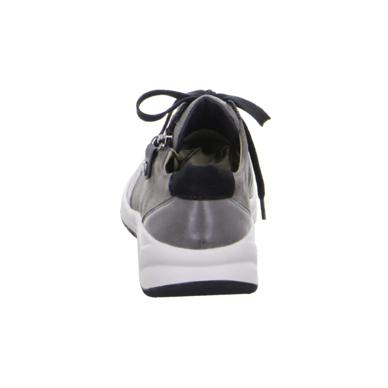 Fidelio sporty damesneaker - Sort/grå