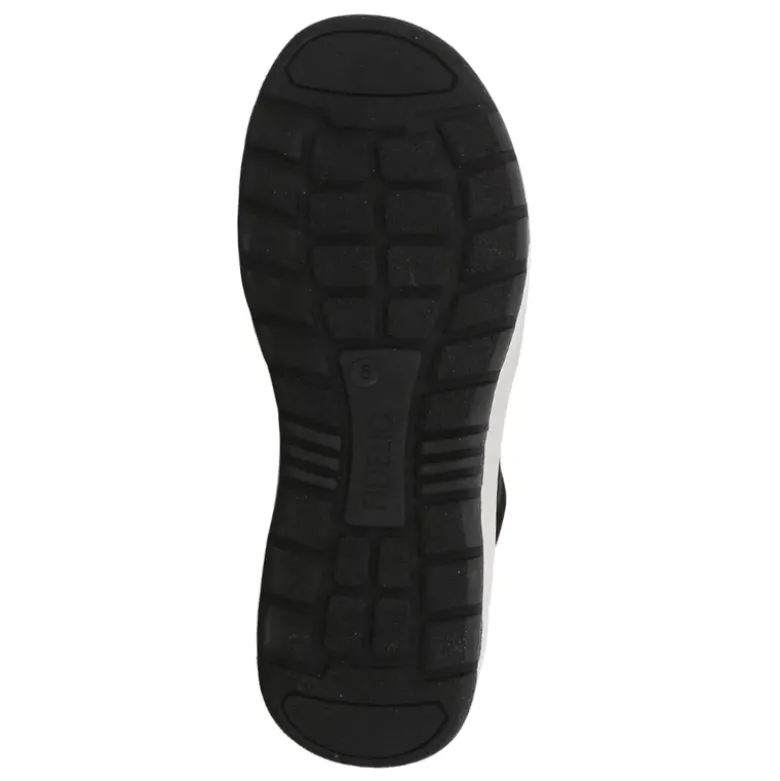 Fidelio sporty damesneaker - Sort/brun