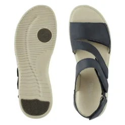 Green Comfort damesandal - Blå