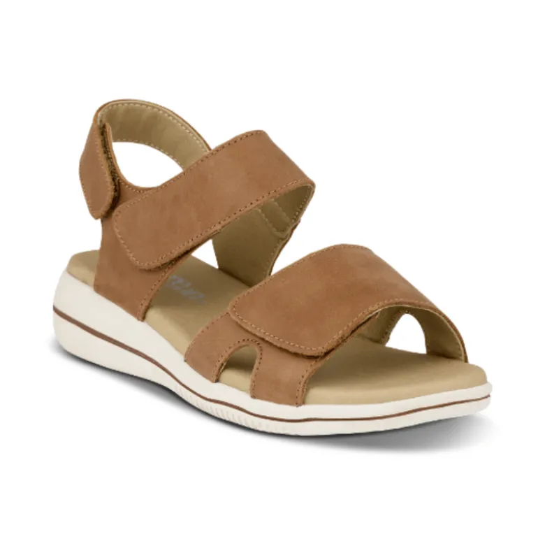 Green Comfort damesandal - Sand