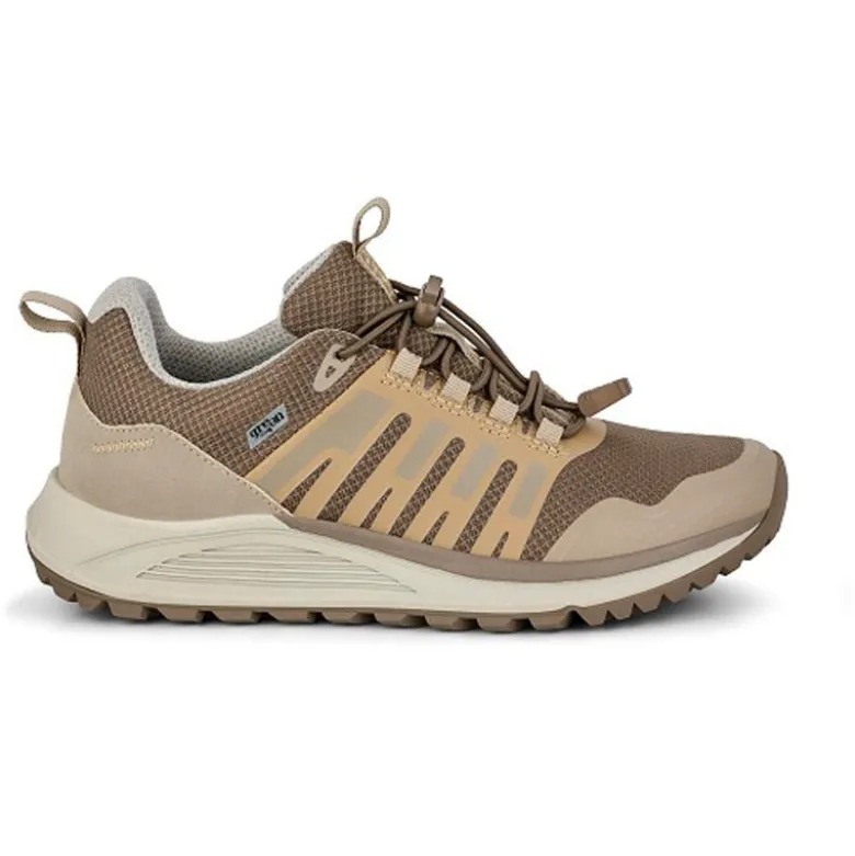 Green Comfort outdoor damesneaker - Sand/brun
