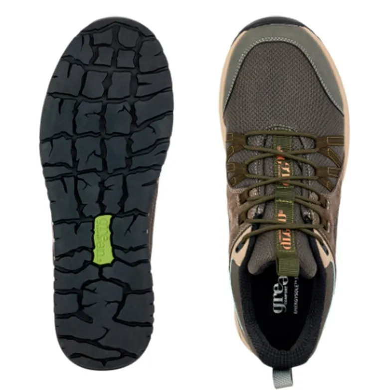 Green Comfort outdoor herresko - Varm grå