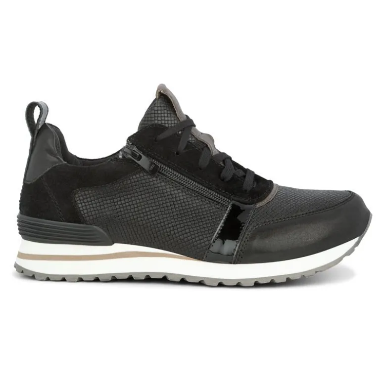Green Comfort retro herresneaker - Sort