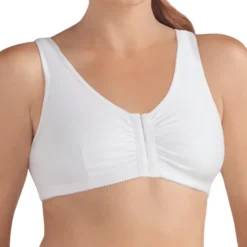 Hvid BH med frontlukning - Frances