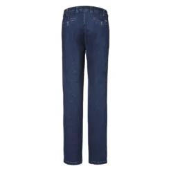 Jeans med elastik og stræk - Mørkeblå
