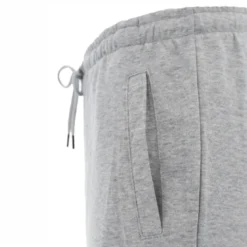 Knælange shorts med elastik - Grå