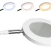 LED luplampe til gulv og bord - 3x forstørrelse