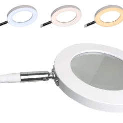 LED luplampe til gulv og bord - 3x forstørrelse