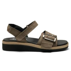 New Feet damesandal - Brun