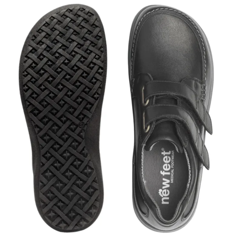 New Feet damesko med velcroluk