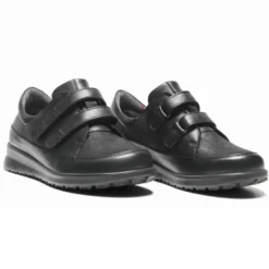 New Feet damesko med velcro - Sort