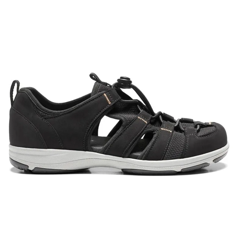New Feet sporty damesandal - Sort