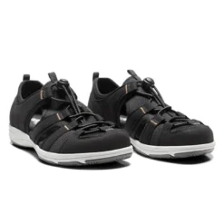 New Feet sporty damesandal - Sort