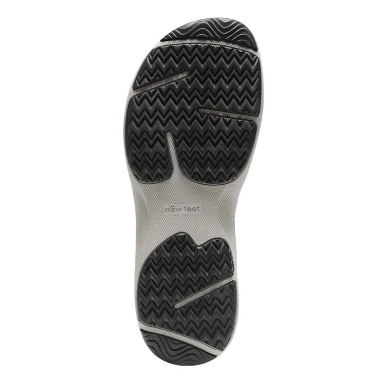 New Feet sporty damesandal - Sort