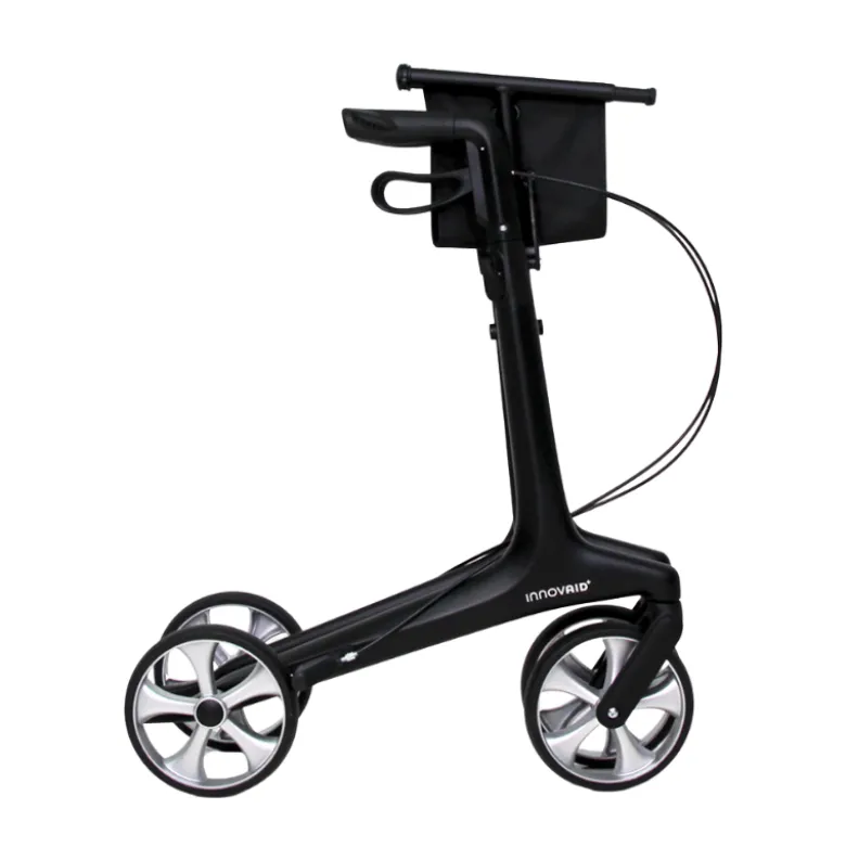 Oscar carbon rollator - Sort