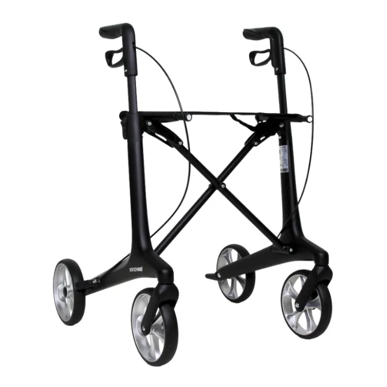 Oscar carbon rollator - Sort