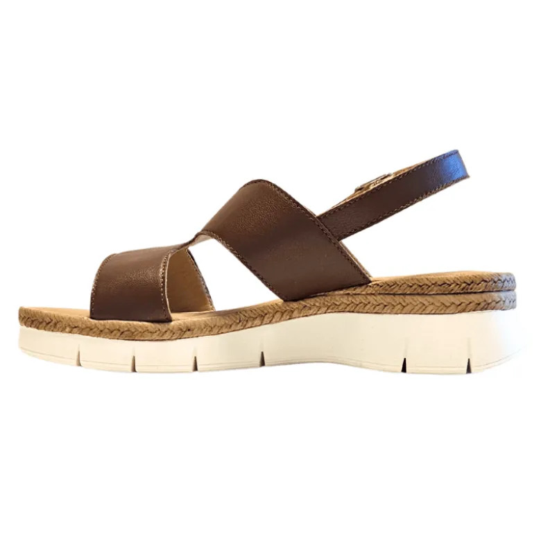Relaxshoe damesandal - Brun