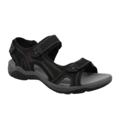 Rohde fleksibel herresandal - Sort