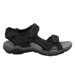 Rohde fleksibel herresandal - Sort