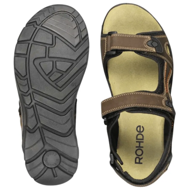 Rohde herresandal - Brun