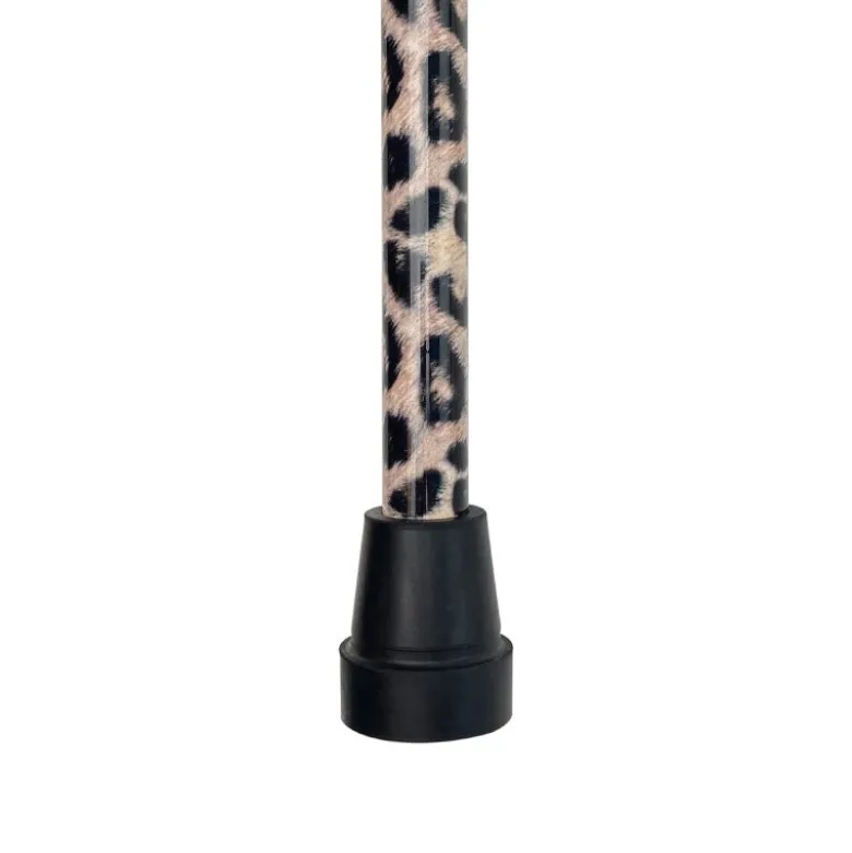Sammenklappelig stok - Leopardmønster