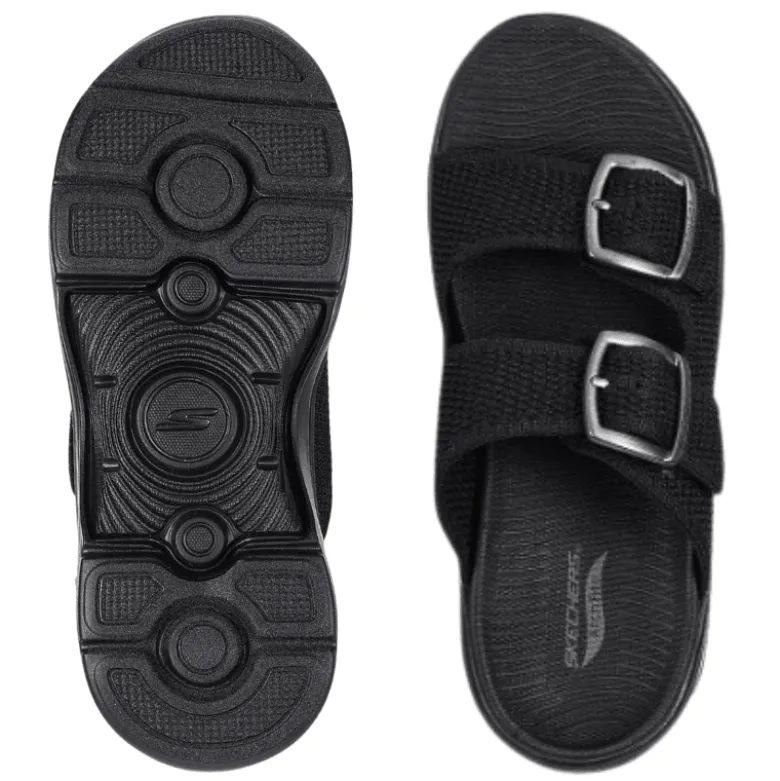 Skechers dameslipper - Sort