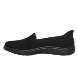 Skechers slip-in ballerina - Sort