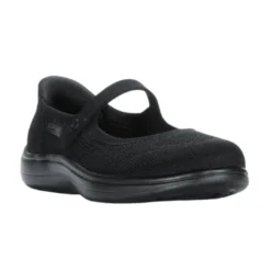 Skechers slip-in ballerina - Sort
