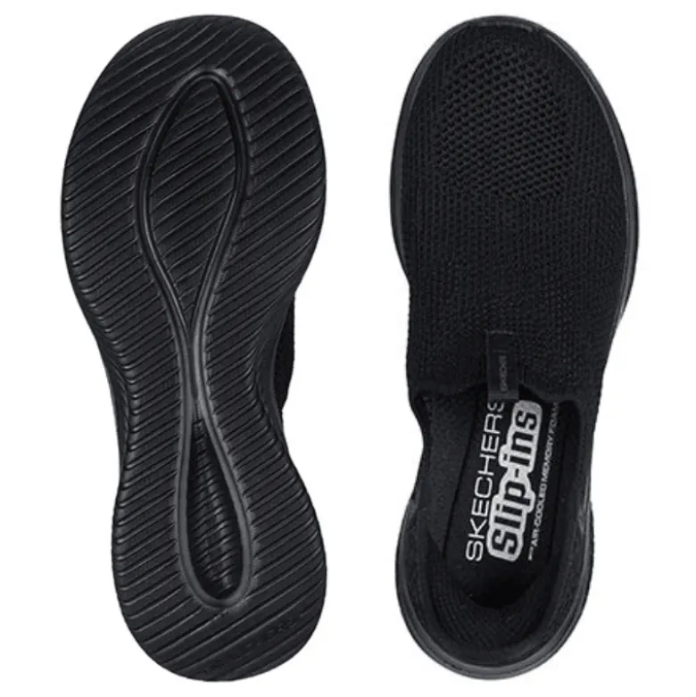 Skechers slip-in damesko - Sort