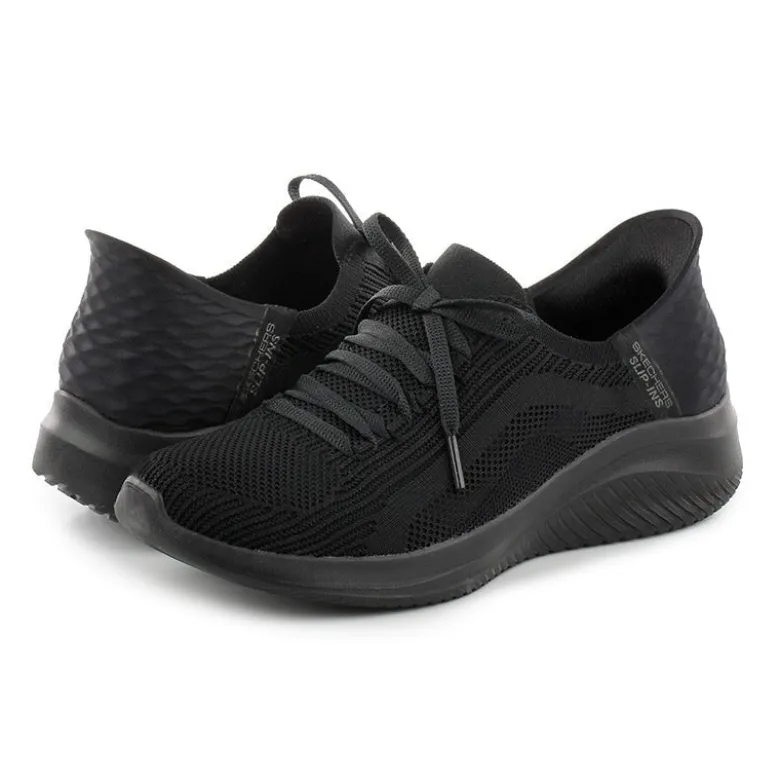 Skechers slip-in damesko - Sort
