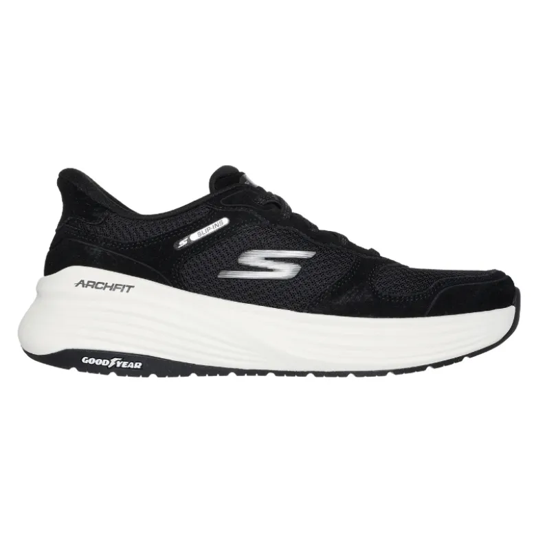 Skechers slip-in herresneaker - Sort/hvid
