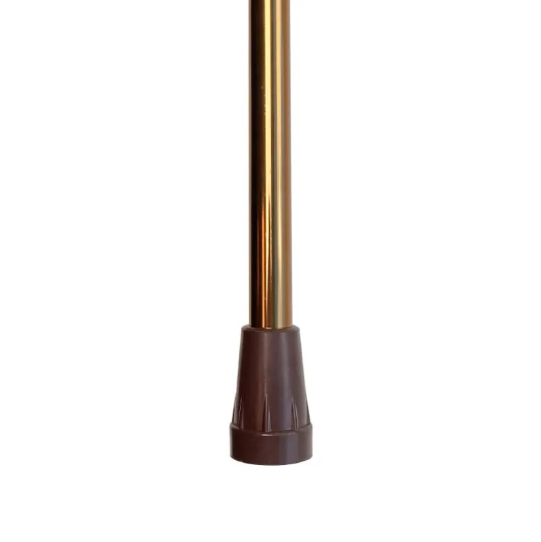 Stok med justerbar højde - Bronze