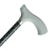 Stok med justerbar højde - Sort paisley