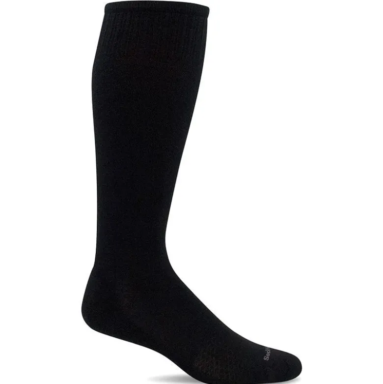Støttestrømpe til herrer - Featherweight Black