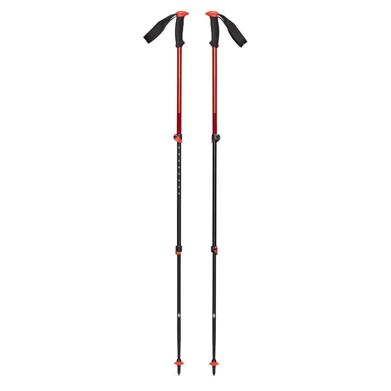 Trail Sport vandrestave - Sort/rød