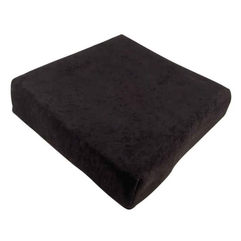 Trykaflastende siddepude m. udskæring - 43x43x10 cm