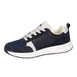 Waldläufer bred herresneaker - Blå