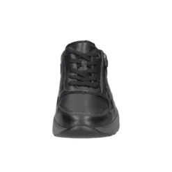Waldläufer bred herresneaker - Sort