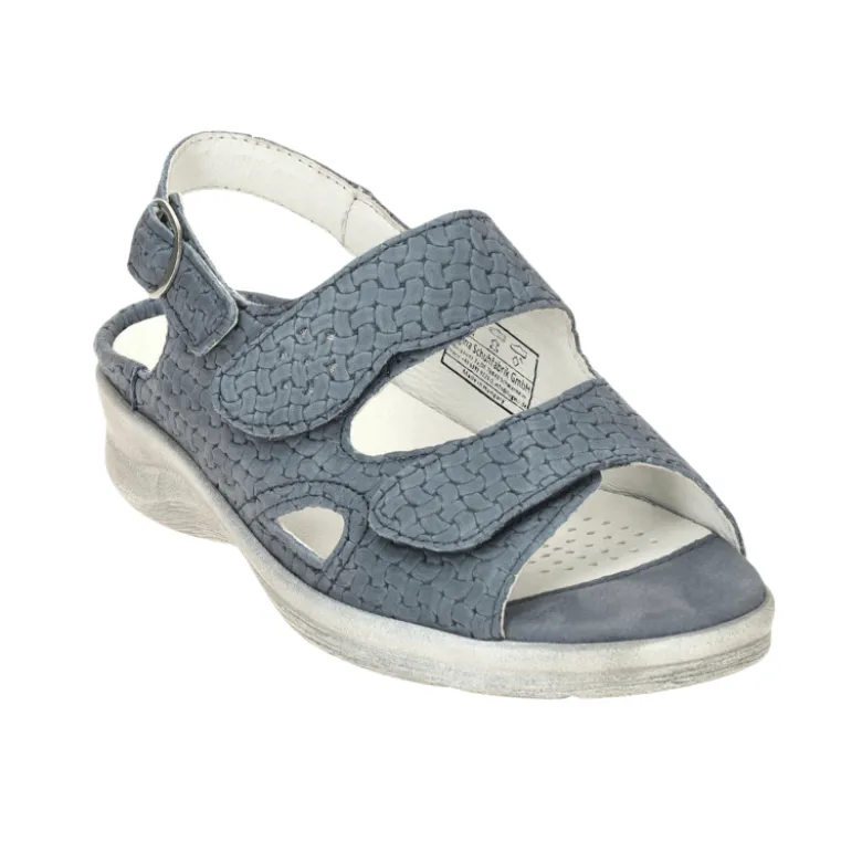 Waldläufer damesandal - Blå