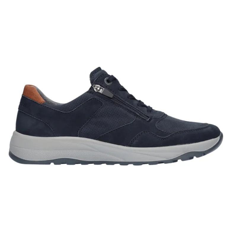 Waldläufer herresneaker - Marineblå
