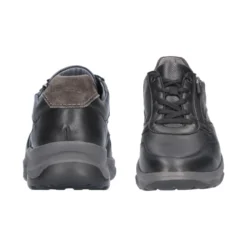 Waldläufer herresneaker - Sort læder